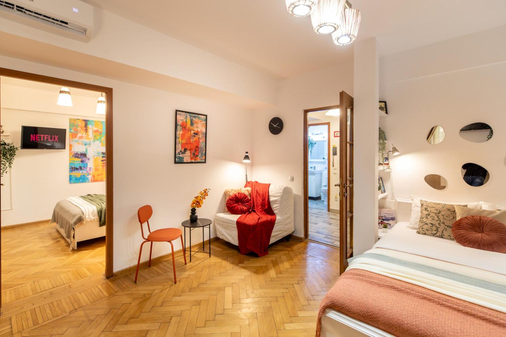 2Br Apartment At Piata Natiunilor Unite: Perfect For City Center Stays บูคาเรสต์ ภายนอก รูปภาพ